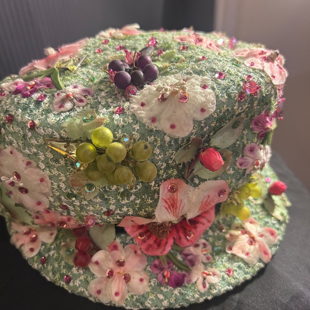 Vintage Leslie James Hat - Picture 2 of 6